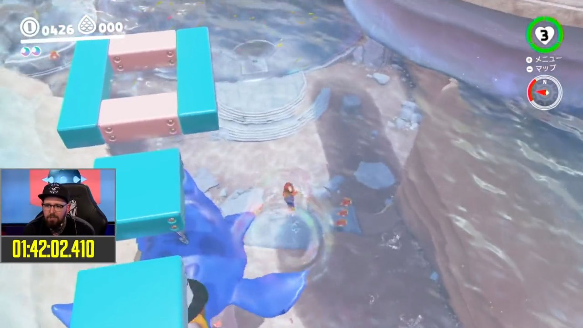 Super Mario Odyssey (Darkside) Speedrun in 2:02:36