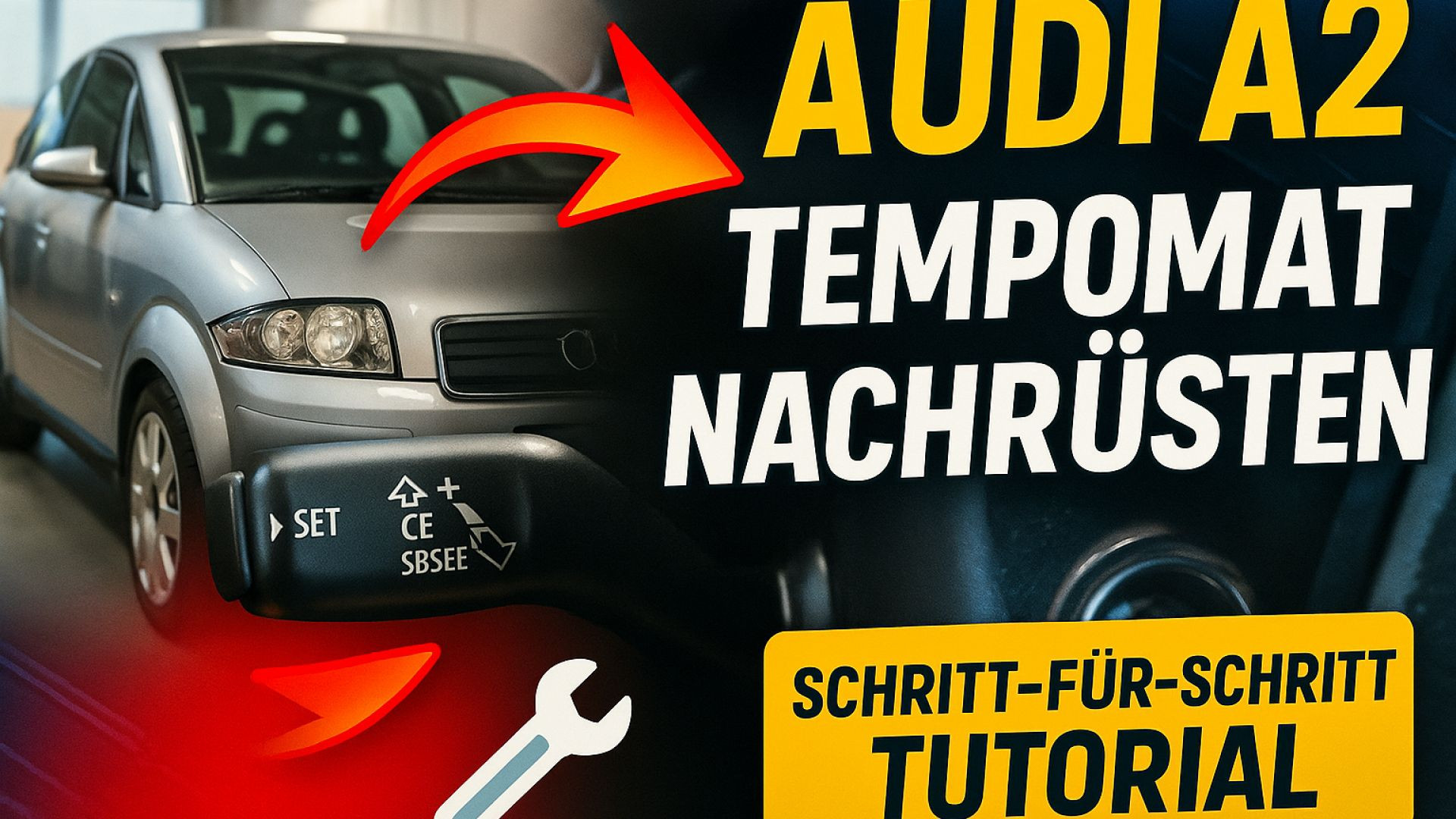 Audi A2 – Tempomat nachrüsten leicht gemacht | Schritt-für-Schritt Tutorial