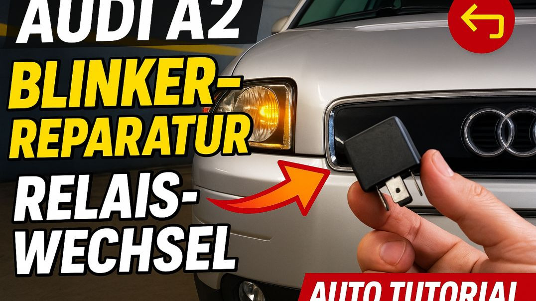 Audi A2 Blinker defekt – Relais wechseln in 20 Minuten | Reparatur Tutorial